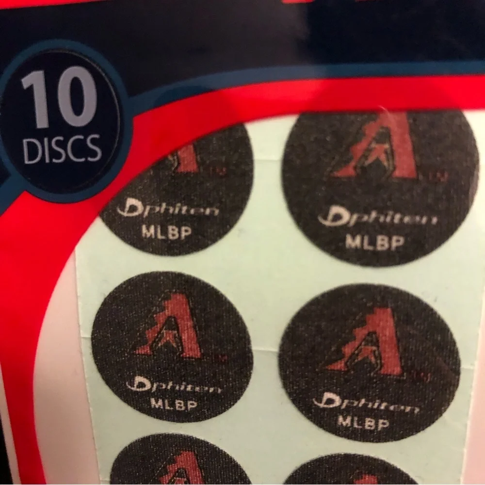 2008 Officially Licensed MLBP Arizona Diamondbacks - Phiten X30 Titanium Discs